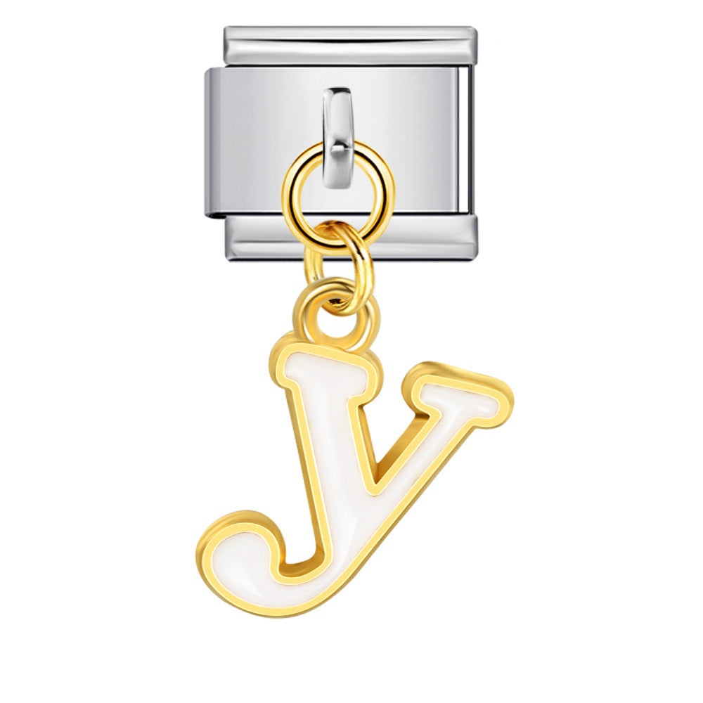 Coloured Dangle Letters