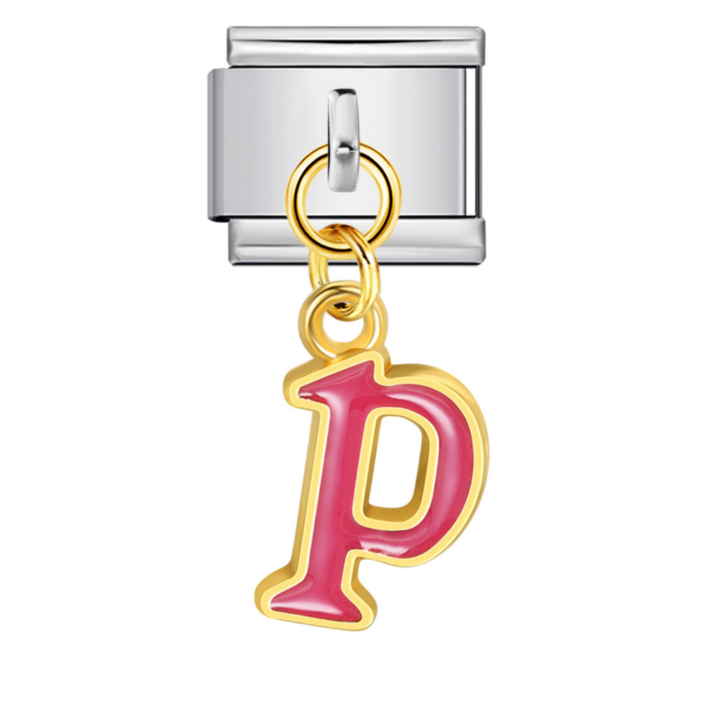 Coloured Dangle Letters