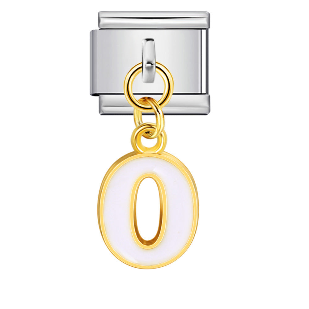 Coloured Dangle Letters