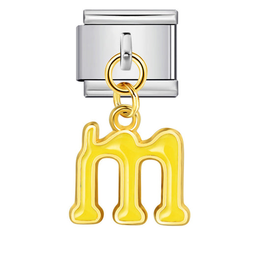 Coloured Dangle Letters