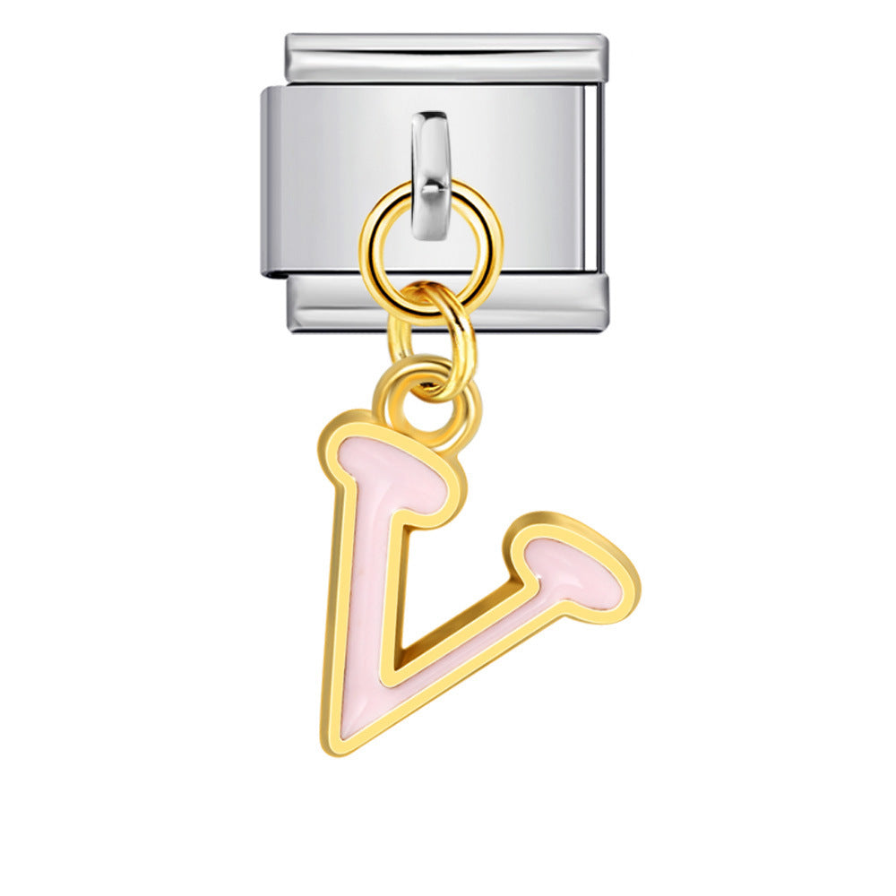 Coloured Dangle Letters